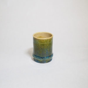 竹モチーフ陶器のフリーカップの画像