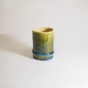 竹モチーフ陶器のフリーカップの画像